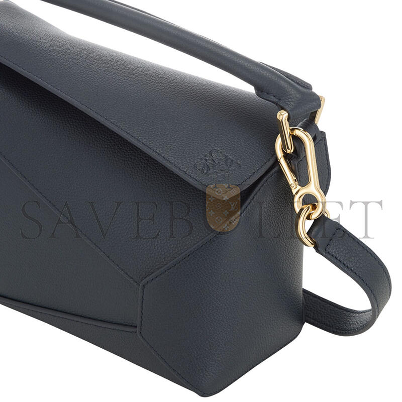 LOEWE SMALL PUZZLE EDGE BAG IN SOFT GRAINED CALFSKIN (24*16.5*10.5cm)